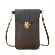 Sorena Touch Bag – crossbody taske med touch-skærmlomme og aftagelig rem