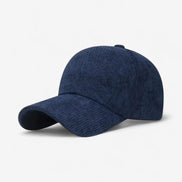 Cordelle dame cap – baseball cap i cord med justerbar lukning