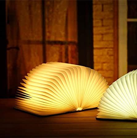 Lumibook LED lampe – foldbar boglampe med genopladeligt batteri
