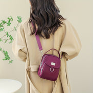 Melora Crossbody Bag – Let nylon taske med flere lynlåslommer