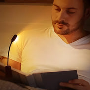 Flexora Clip LED lampe med USB og klemme