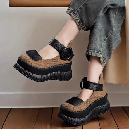 Velmira buckle strap heels