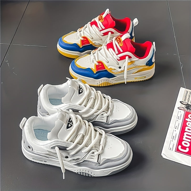 Neravo round toe sneakers med snørelukning