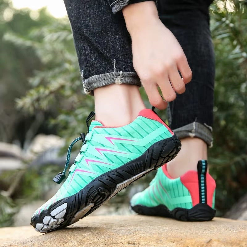 Velorin lace-up sneakers med rund tå
