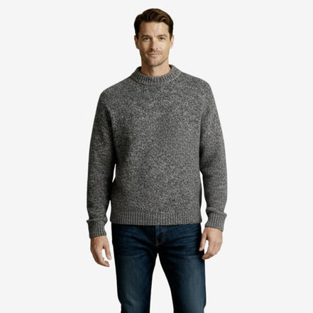 Norvyn slim fit sweater med rund hals