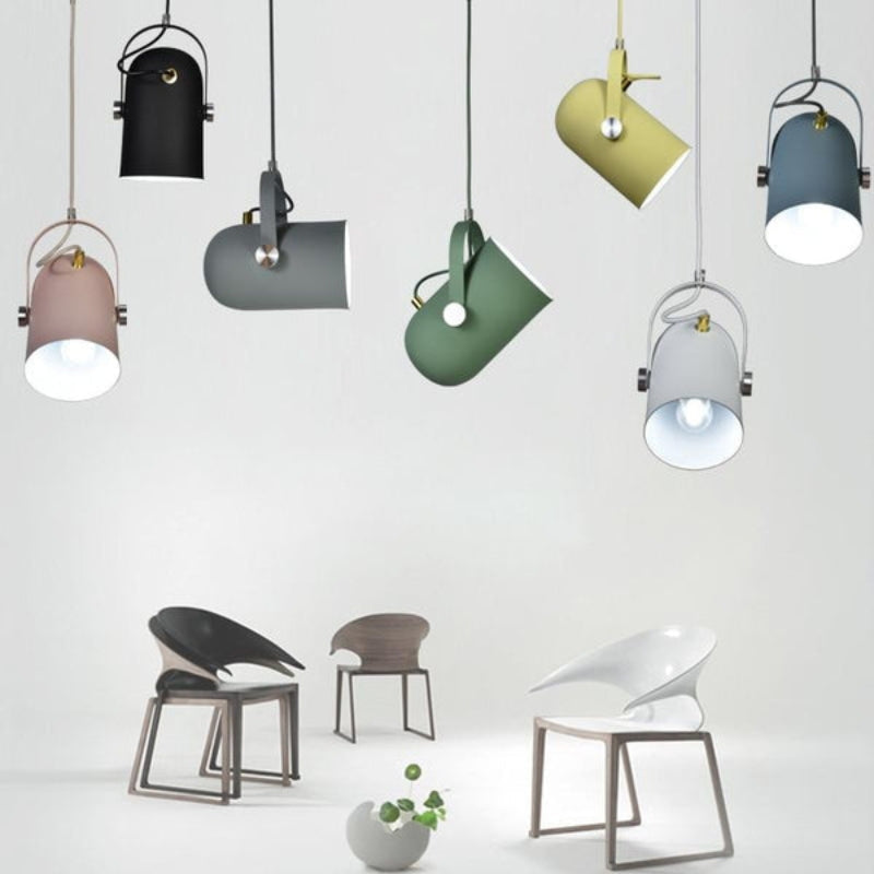 Spotluma pendellampe – justerbar loftlampe i metal med retningsbestemt lys
