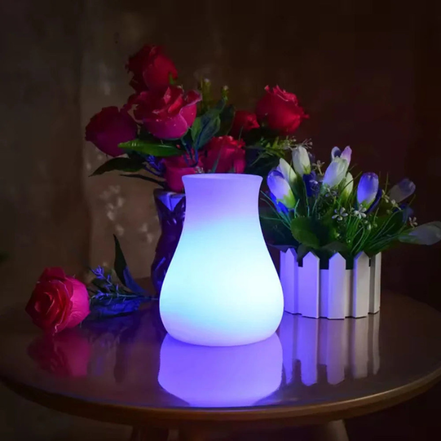 Lumivara LED vaselampe – genopladelig bordlampe med farveskift