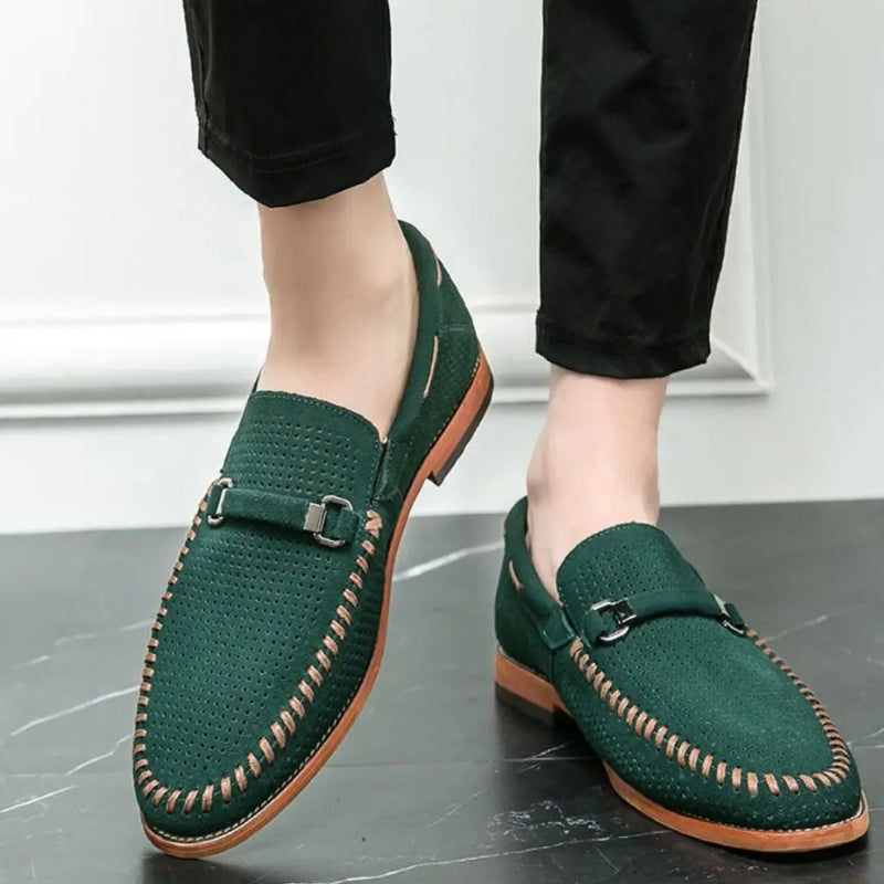 Ravello slip-on loafers med dekorativ spænde