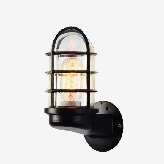 Torvexa LED væglampe i metal – lampe med burdesign til vægmontering