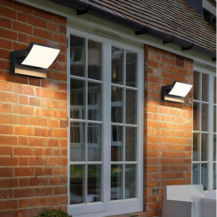 Arvion LED væglampe i aluminium – vægmonteret lampe med integreret LED