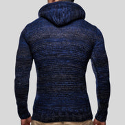 Keldor hoodie med hætte og knapdetalje