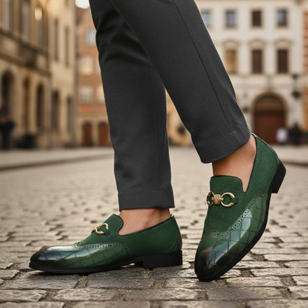 Arvello slip-on shoes med dekorativ spænde