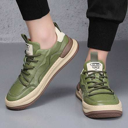 Corvane lace-up sneakers med rund tå