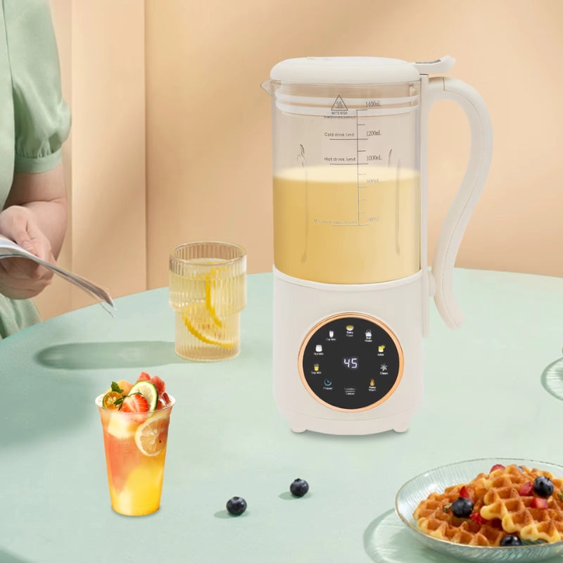 Juvira juicer med LED display – køkkenmaskine til presning af frugt og grøntsager