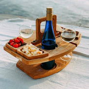Trayloft Mini-bord – bærbart træbord med håndtag