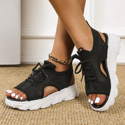 Zarevia kile-sandaler med justerbar ankelrem