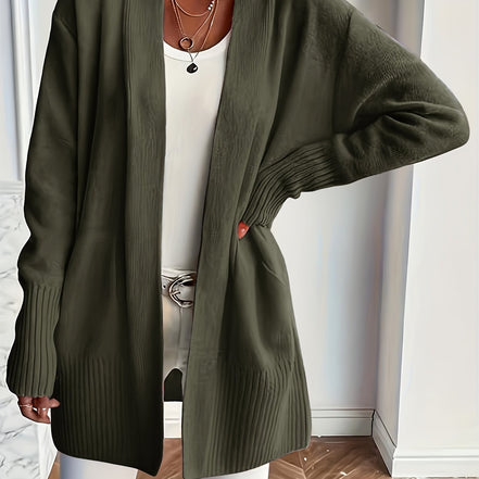 Arelune Long Knit Cardigan