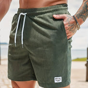 Stravio shorts – stribet design og komfortpasform