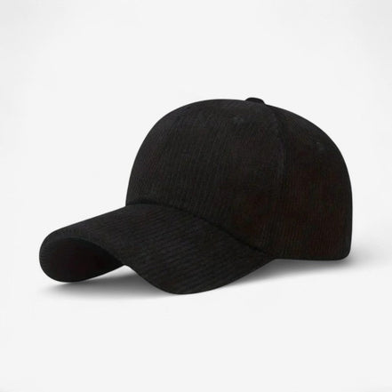 Cordelle dame cap – baseball cap i cord med justerbar lukning
