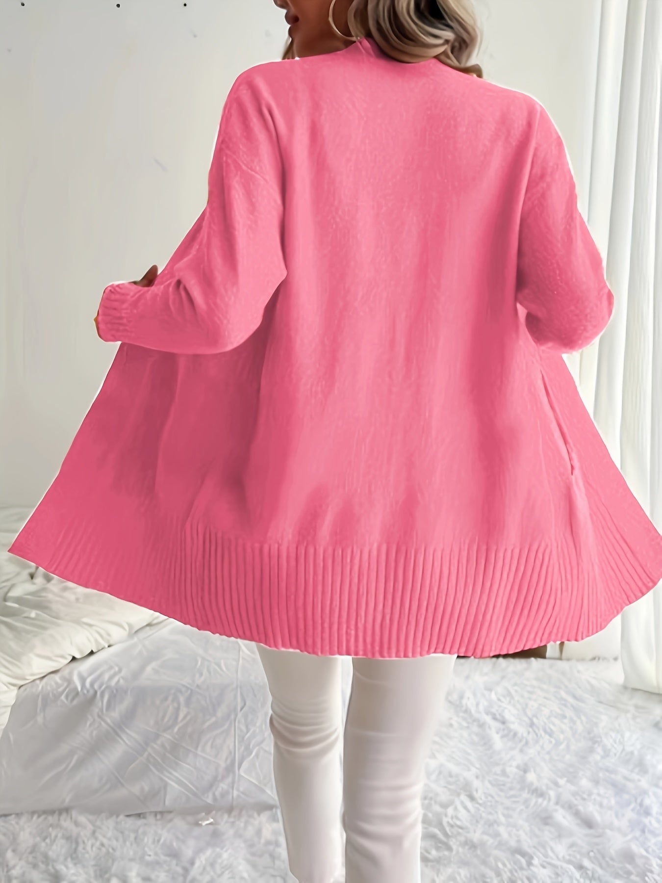 Arelune Long Knit Cardigan