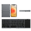 FlexiKey foldbart tastatur – Bluetooth med touchpad