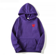 HeartBeat Hoodie – Unisex med hjertedetalje