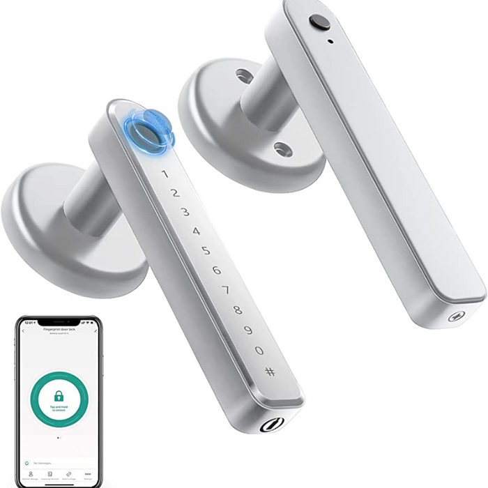 Lockvia smart dørlås – fingeraftryk og kodeadgang