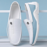 Herremokkasiner med slip-on design og rund tå – Corvian