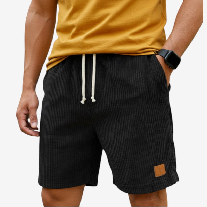 Herreshorts med snøre og sidelommer – Ravento