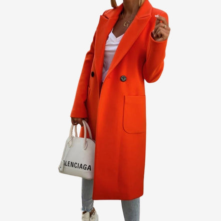 Liorena lapel jacket med knapper og lommer