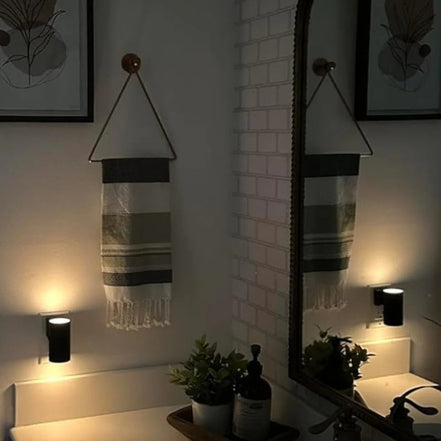 Virexa LED væglampe – lampe med lysføler og justerbar lysstyrke