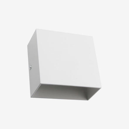 Selvara LED væglampe – lampe i aluminium med rektangulært design til vægmontering