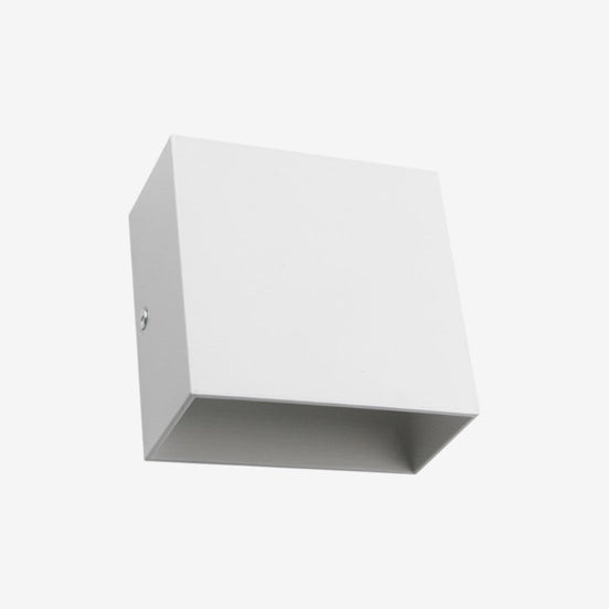 Selvara LED væglampe – lampe i aluminium med rektangulært design til vægmontering