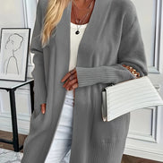 Arelune Long Knit Cardigan