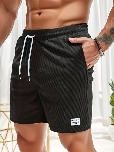 Stravio shorts – stribet design og komfortpasform