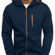 Nordlen Zip Hoodie – Herrejakke med hætte og lynlås