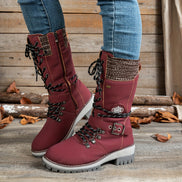 Arvella Knit Mid-Calf Boots
