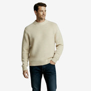 Norvyn slim fit sweater med rund hals