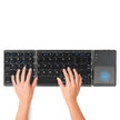 FlexiKey foldbart tastatur – Bluetooth med touchpad
