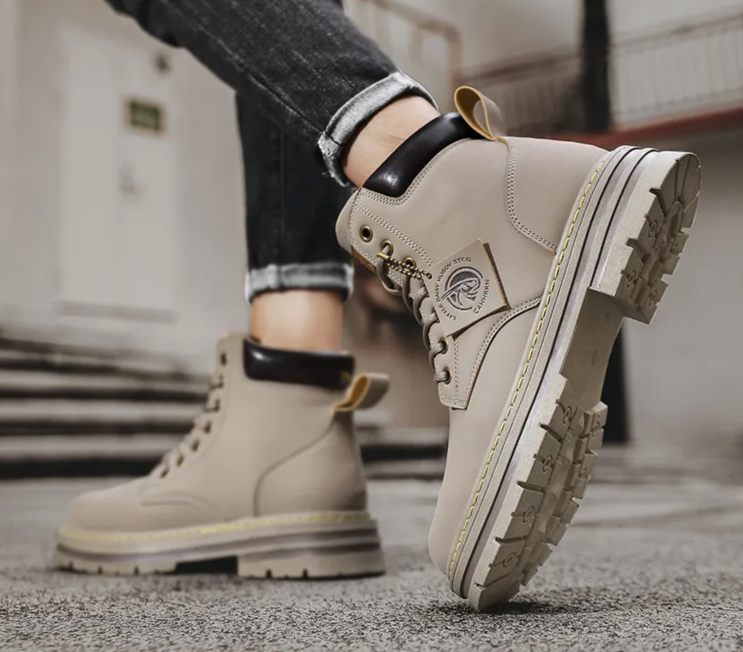 Rovik støvler til mænd – moderne stil med solid komfort