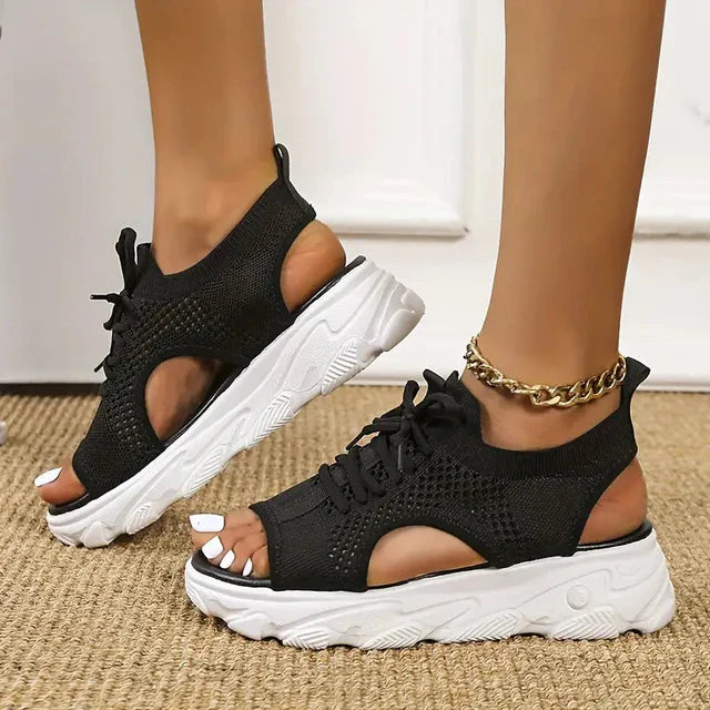 Zarevia kile-sandaler med justerbar ankelrem