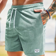Stravio shorts – stribet design og komfortpasform
