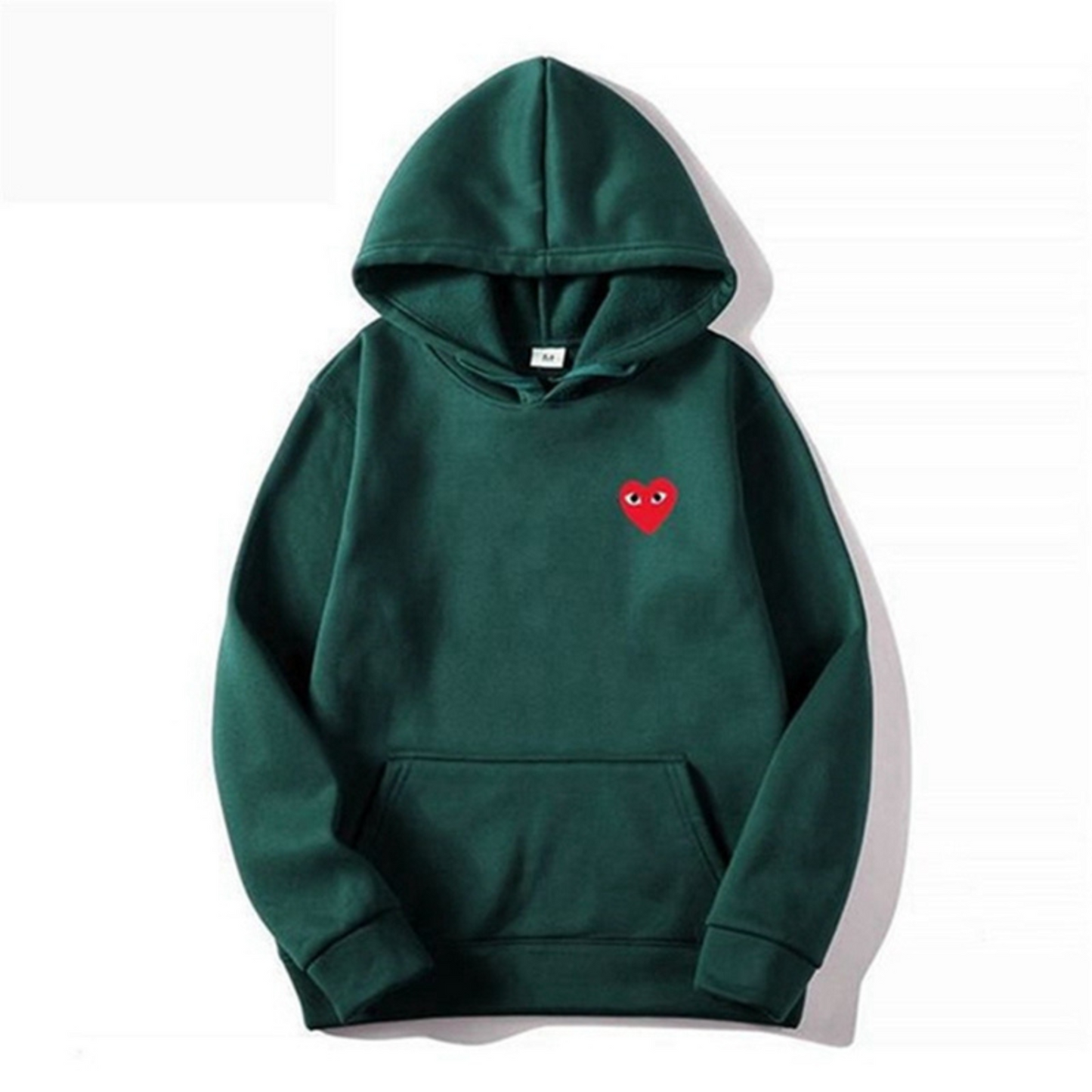 HeartBeat Hoodie – Unisex med hjertedetalje