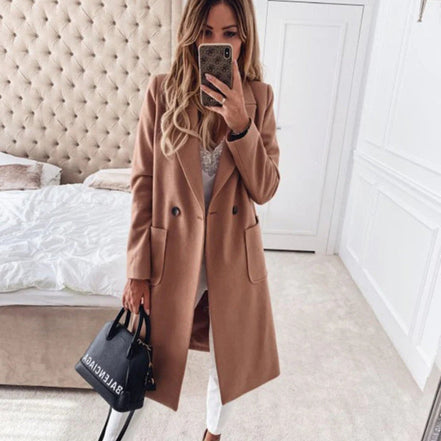 Liorena lapel jacket med knapper og lommer