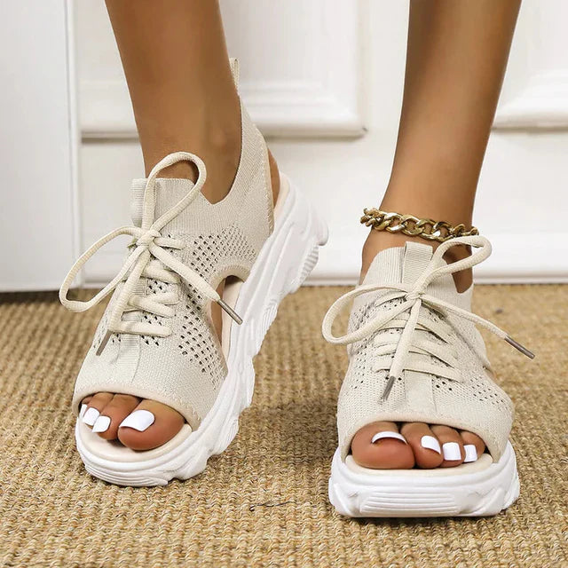 Zarevia kile-sandaler med justerbar ankelrem