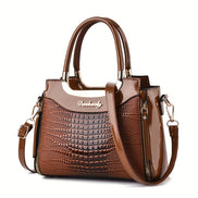 Arvella Croco Crossbody Bag