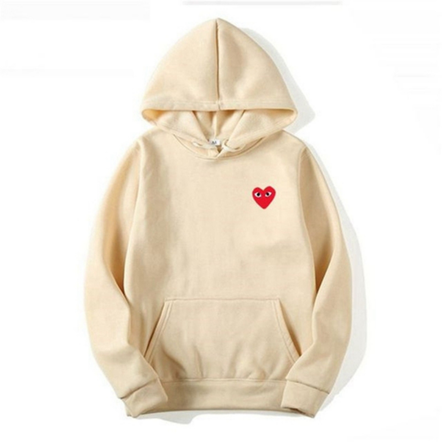 HeartBeat Hoodie – Unisex med hjertedetalje