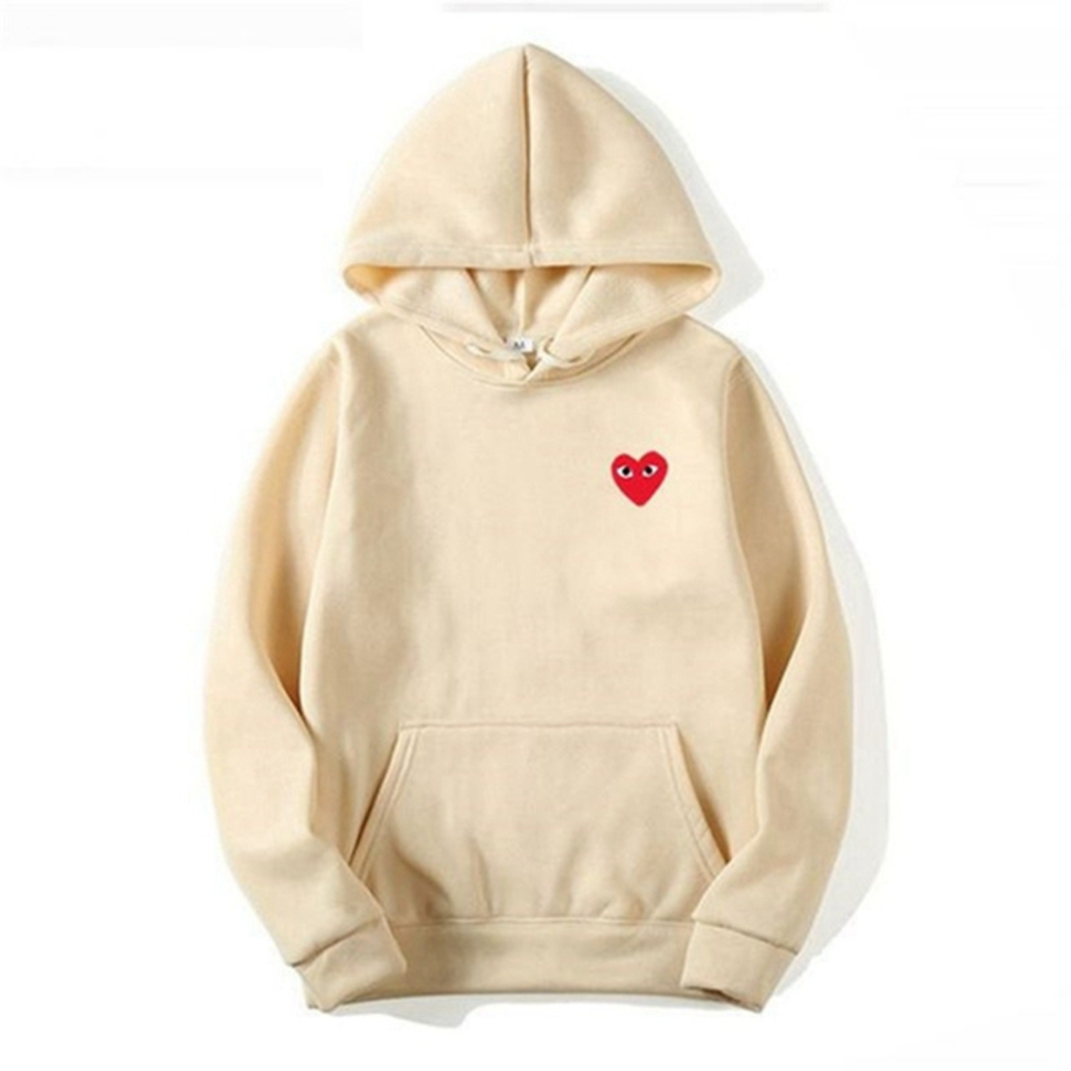 HeartBeat Hoodie – Unisex med hjertedetalje