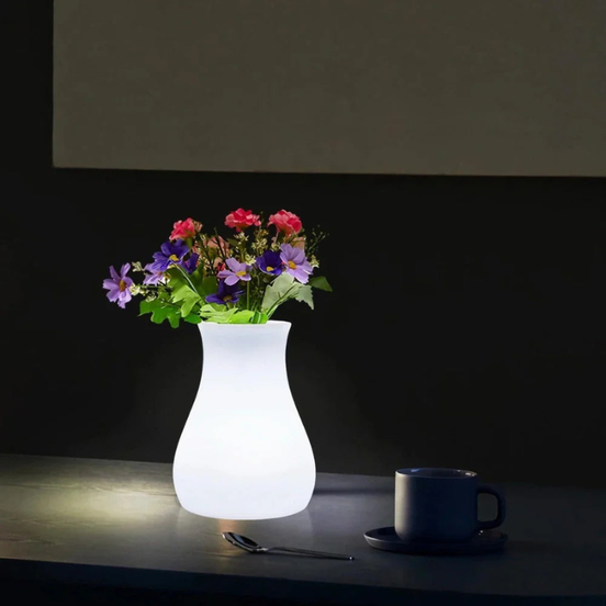 Lumivara lampa LED wazon – ładowalna lampa stołowa ze zmieniającym się kolorem światła