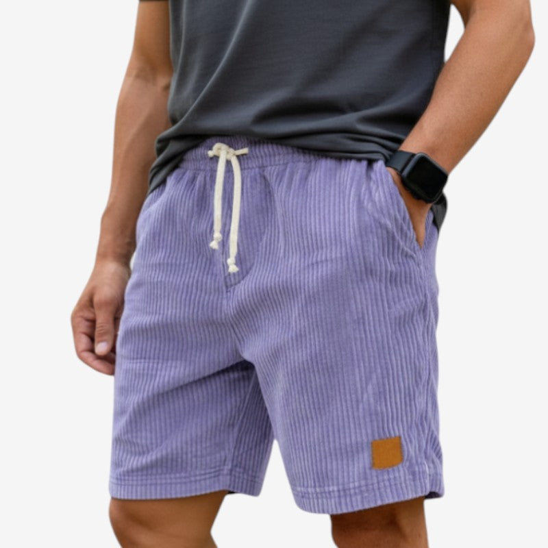 Herreshorts med snøre og sidelommer – Ravento